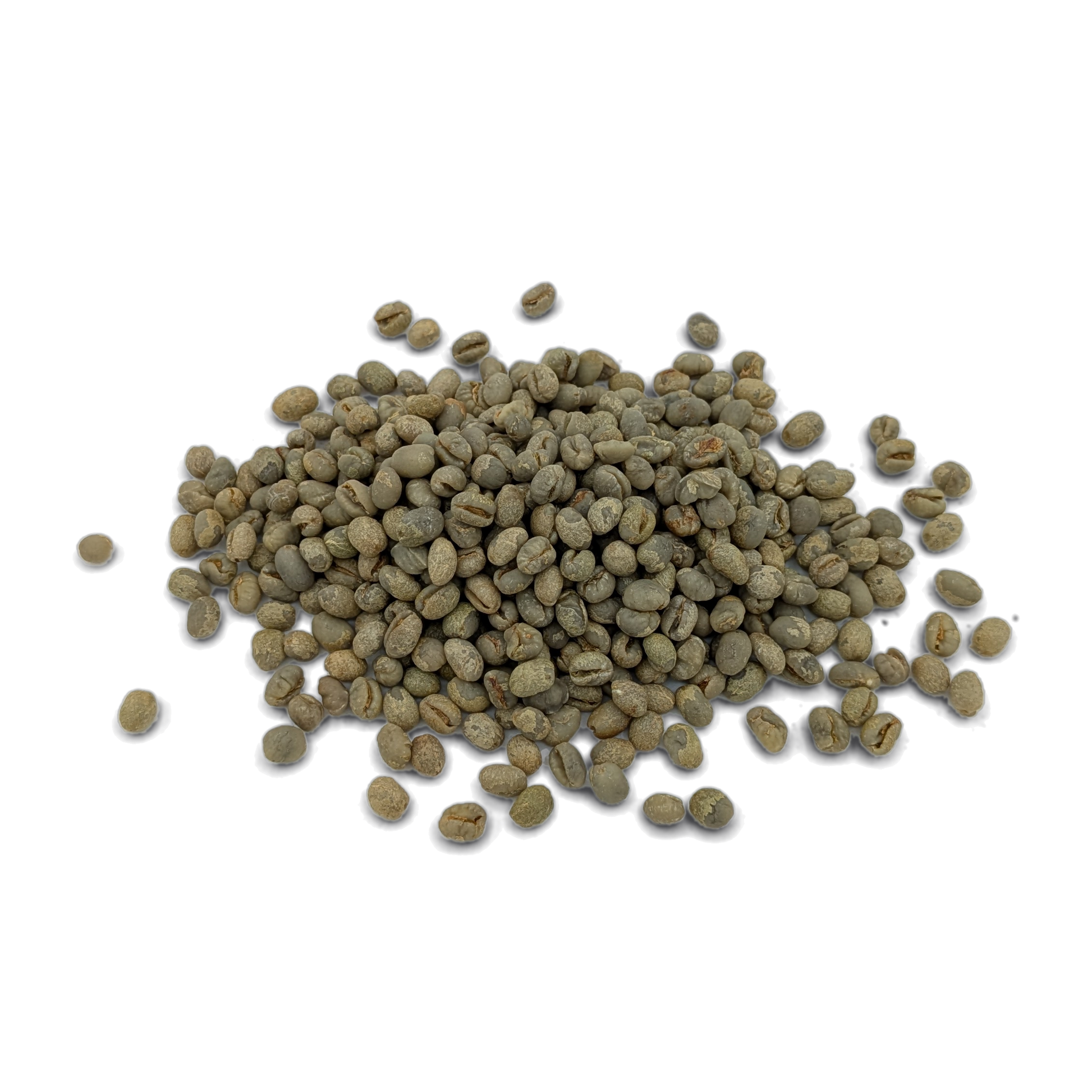 Grains de café vert non torréfiés — Brésil Peaberry — procédé naturel